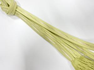 正絹　撚り房　手組帯締め